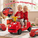 12V Kids Ride-On Train with Adjustable Seat & Music