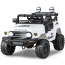 12V 7Ah Licensed Toyota FJ Cruiser Electric Car with Remote Control-White by LJGDeals