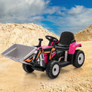 12V Battery Powered Kids Ride on Excavator with Adjustable Arm and Bucket by LJGDeals