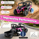 12V Battery Powered Ride On Tractor with Parent Remote Control by LJGDeals