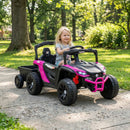 12V Battery Powered Ride On Tractor with Parent Remote Control by LJGDeals