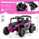 12V Battery Powered Ride On Tractor with Parent Remote Control by LJGDeals