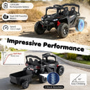 12V Battery Powered Ride On Tractor with Parent Remote Control by DirectDeals