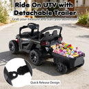12V Battery Powered Ride On Tractor with Parent Remote Control by DirectDeals