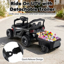 12V Battery Powered Ride On Tractor with Parent Remote Control by LJGDeals