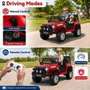 12V Electric Kids Ride On Car 2-Seater with Remote Control by LJGDeals