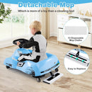 12V Electric Cleaning Go Kart with Detachable Mop and Remote Control by LJGDeals