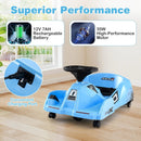 12V Electric Cleaning Go Kart with Detachable Mop and Remote Control by LJGDeals