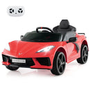 12V Electric Kids Ride On Car Licensed Chevrolet Corvette C8 with Remote Control Ages 3+ Years Old by LJGDeals