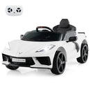 12V Electric Kids Ride On Car Licensed Chevrolet Corvette C8 with Remote Control Ages 3+ Years Old by LJGDeals