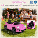 12V Electric Ride On Car Licensed RUF CTR with Remote Control and Music by LJGDeals