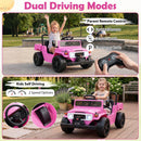 12V Electric Ride On Truck with Dump Bed and Remote Control