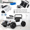 12V Electric Ride On Truck with Dump Bed and Remote Control