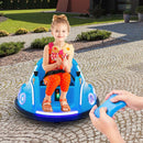 12V Electric Ride On Car with Remote Control and Flashing LED Lights by LJGDeals