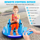 12V Electric Ride On Car with Remote Control and Flashing LED Lights by LJGDeals