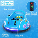12V Electric Ride On Car with Remote Control and Flashing LED Lights by LJGDeals