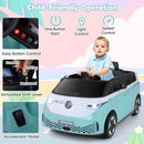 12V Electric Ride-On VW Bus with Remote Control & Music