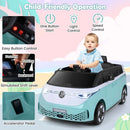 12V Electric Ride-On VW Bus with Remote Control & Music by LJGDeals