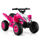 12V Kids Ride On ATV 4-Wheeler Quad with LED Lights and 7 mph Max Speed by LJGDeals