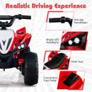 12V Kids Ride On ATV 4-Wheeler Quad with LED Lights and 7 mph Max Speed by LJGDeals