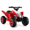 12V Kids Ride On ATV 4-Wheeler Quad with LED Lights and 7 mph Max Speed by LJGDeals
