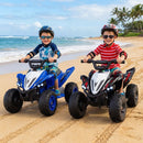 12V Kids Ride On ATV 4-Wheeler Quad with LED Lights and 7 mph Max Speed by LJGDeals