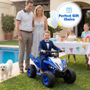 12V Kids Ride On ATV 4-Wheeler Quad with LED Lights and 7 mph Max Speed by LJGDeals