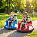 12V Kids Ride On Bumper Car with Remote Control and Flashing Lights by LJGDeals