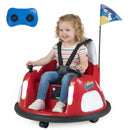 12V Kids Ride On Bumper Car with Remote Control and Flashing Lights by LJGDeals