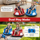 12V Kids Ride On Bumper Car with Remote Control and Flashing Lights by LJGDeals