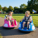 12V Kids Ride On Bumper Car with Remote Control and Flashing Lights
