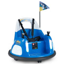 12V Kids Ride On Bumper Car with Remote Control and Flashing Lights by LJGDeals