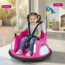 12V Kids Ride On Bumper Car with Remote Control and Flashing Lights by LJGDeals