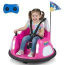 12V Kids Ride On Bumper Car with Remote Control and Flashing Lights by LJGDeals