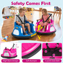 12V Kids Ride On Bumper Car with Remote Control and Flashing Lights