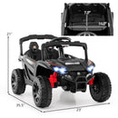 12V Kids Ride On Car UTV Electric Vehicle with LED Lights Music and Horn by LJGDeals
