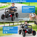 12V Kids Ride On Car UTV Electric Vehicle with LED Lights Music and Horn by LJGDeals