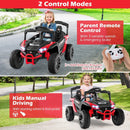 12V Kids Ride On Car UTV Electric Vehicle with LED Lights Music and Horn by LJGDeals