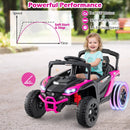 12V Kids Ride On Car UTV Electric Vehicle with LED Lights Music and Horn by LJGDeals