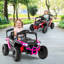 12V Kids Ride On Car UTV Electric Vehicle with LED Lights Music and Horn by LJGDeals