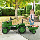 12V Kids Ride On Tractor with Trailer and Remote Control by DirectDeals