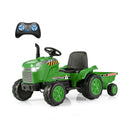 12V Kids Ride On Tractor with Trailer and Remote Control by LJGDeals