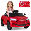 12V Kids Ride on Car Licensed Ford Mach E with Parent Control and Horn by LJGDeals