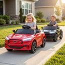12V Kids Ride on Car Licensed Ford Mach E with Parent Control and Horn by LJGDeals