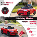 12V Kids Ride on Car Licensed Ford Mach E with Parent Control and Horn