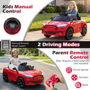 12V Kids Ride on Car Licensed Ford Mach E with Parent Control and Horn