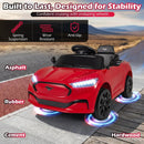 12V Kids Ride on Car Licensed Ford Mach E with Parent Control and Horn by LJGDeals
