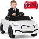 12V Kids Ride on Car Licensed Ford Mach E with Parent Control and Horn by LJGDeals