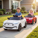 12V Kids Ride on Car Licensed Ford Mach E with Parent Control and Horn by LJGDeals