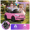 12V Kids Ride on Car Licensed Ford Mach E with Parent Control and Horn by LJGDeals